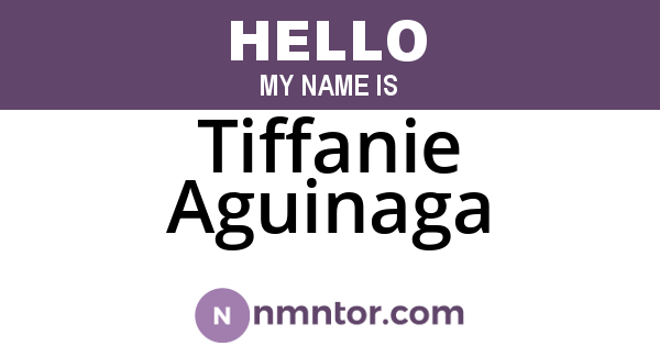 Tiffanie Aguinaga