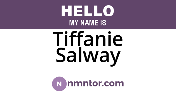 Tiffanie Salway
