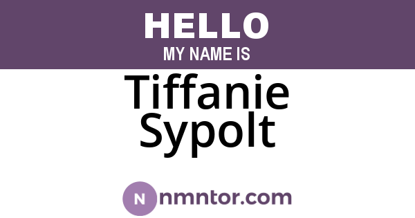 Tiffanie Sypolt