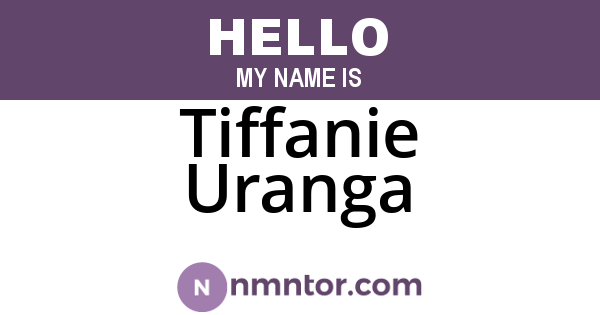 Tiffanie Uranga
