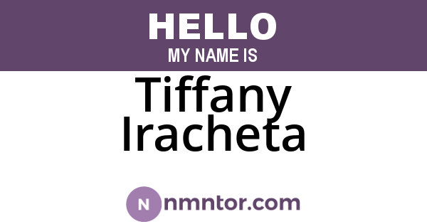 Tiffany Iracheta