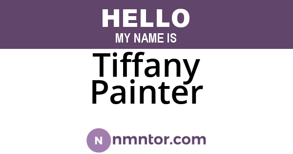 Tiffany Painter