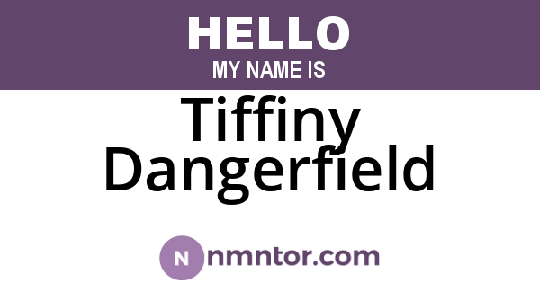 Tiffiny Dangerfield