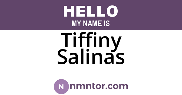 Tiffiny Salinas