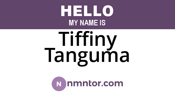 Tiffiny Tanguma