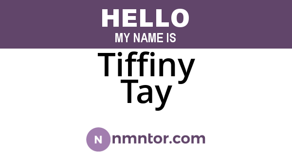 Tiffiny Tay