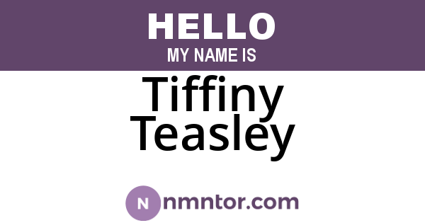 Tiffiny Teasley