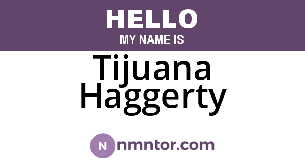Tijuana Haggerty