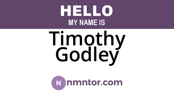 Timothy Godley