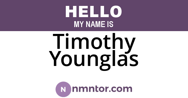 Timothy Younglas