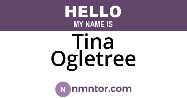 Tina Ogletree