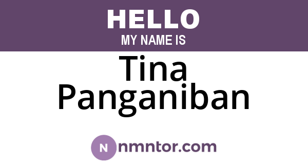 Tina Panganiban