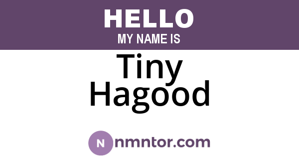 Tiny Hagood