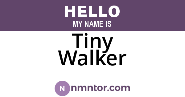 Tiny Walker