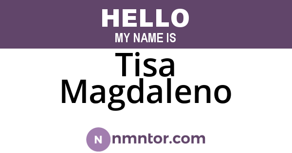 Tisa Magdaleno