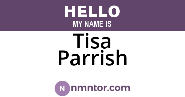 Tisa Parrish