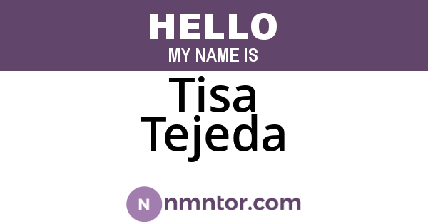 Tisa Tejeda