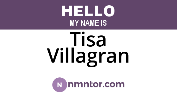 Tisa Villagran