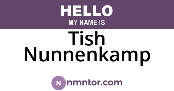 Tish Nunnenkamp