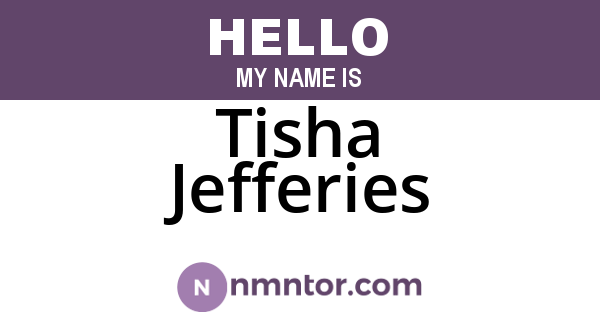 Tisha Jefferies