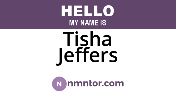 Tisha Jeffers