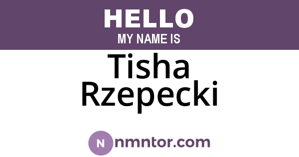 Tisha Rzepecki