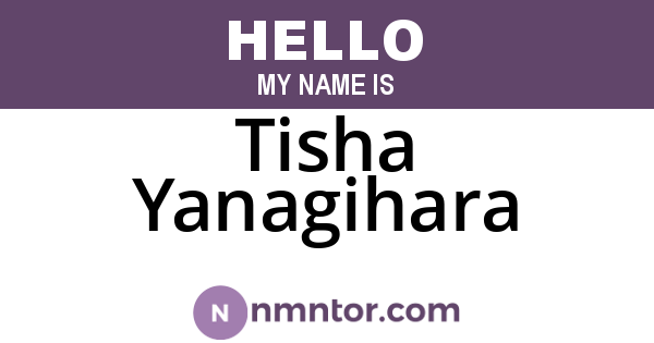 Tisha Yanagihara