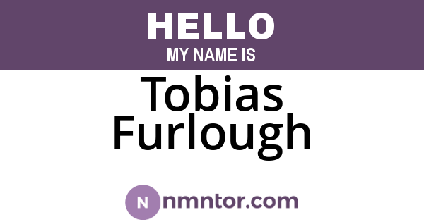 Tobias Furlough