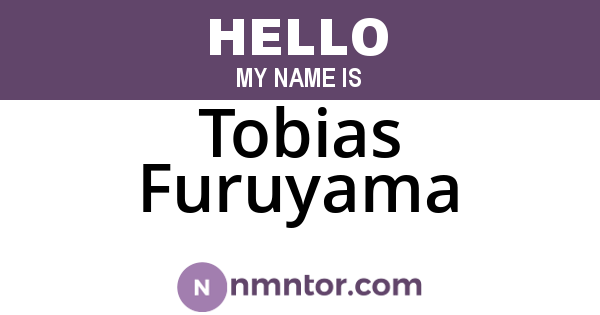 Tobias Furuyama
