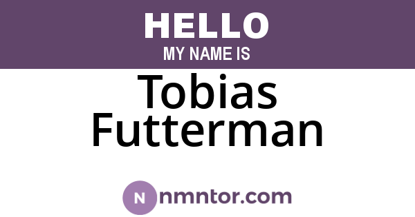 Tobias Futterman