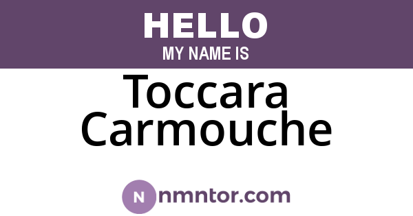 Toccara Carmouche