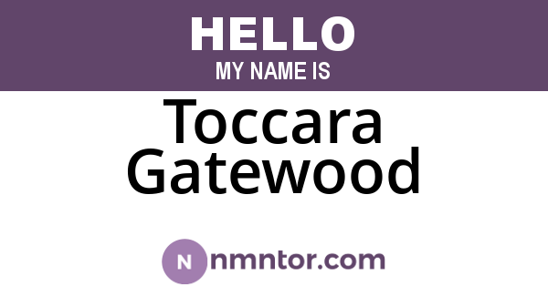Toccara Gatewood
