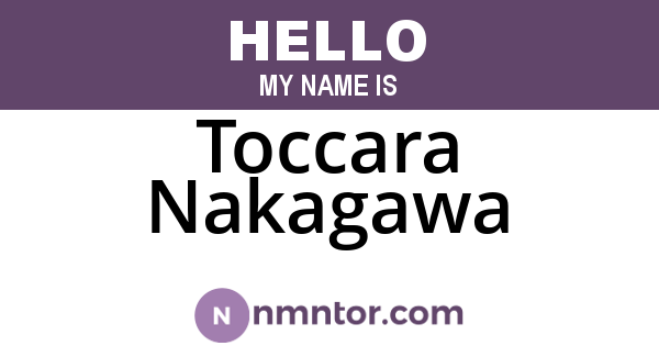 Toccara Nakagawa