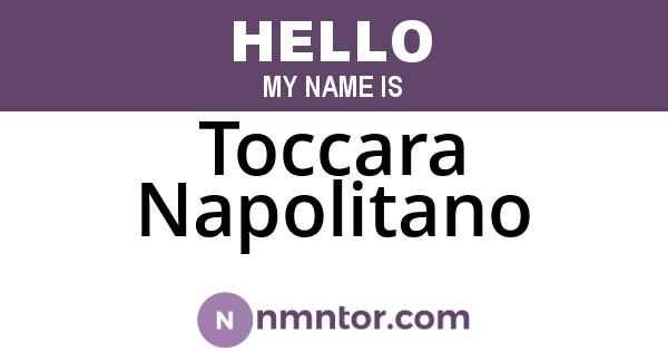 Toccara Napolitano