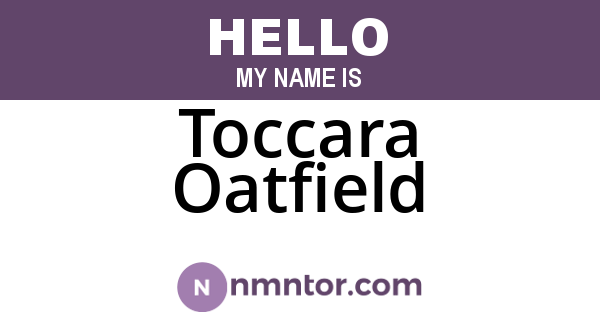 Toccara Oatfield