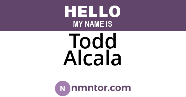 Todd Alcala