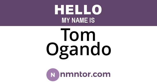 Tom Ogando