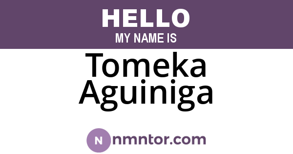 Tomeka Aguiniga