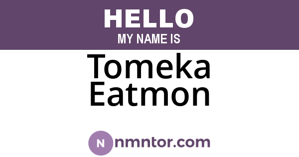 Tomeka Eatmon