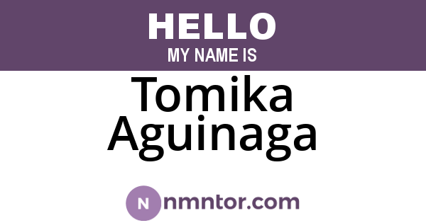 Tomika Aguinaga