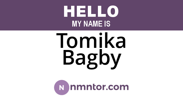 Tomika Bagby