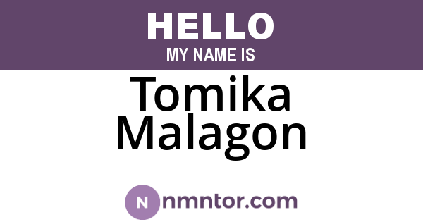 Tomika Malagon