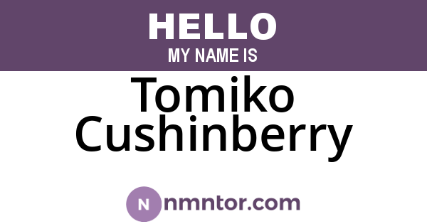 Tomiko Cushinberry