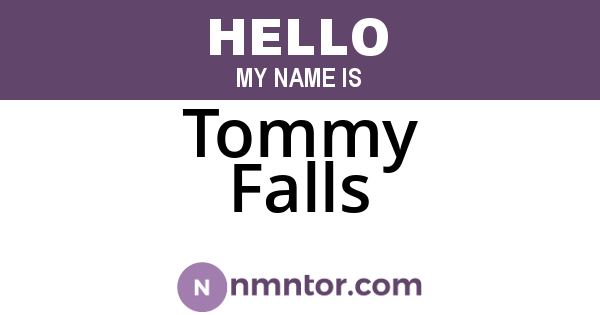 Tommy Falls