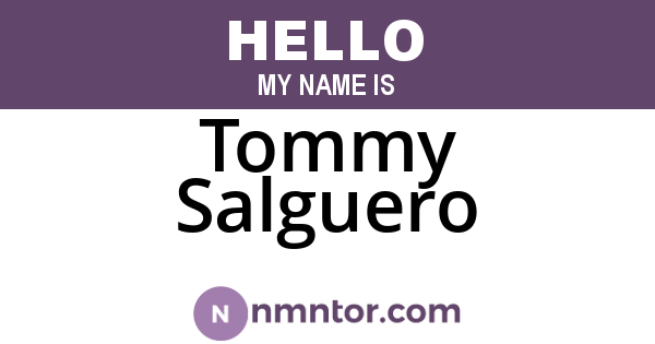 Tommy Salguero