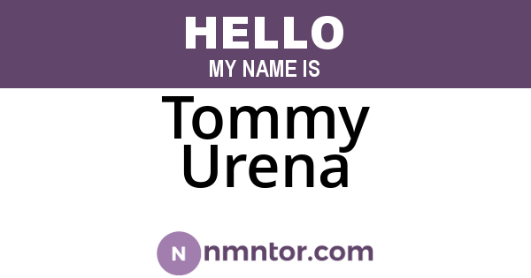 Tommy Urena