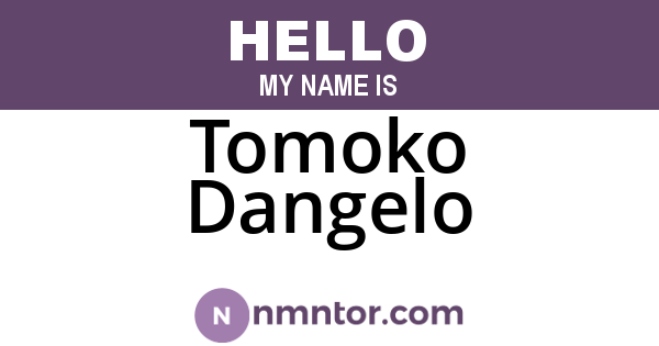 Tomoko Dangelo