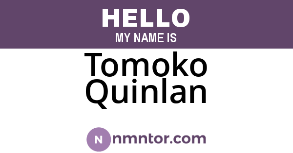 Tomoko Quinlan