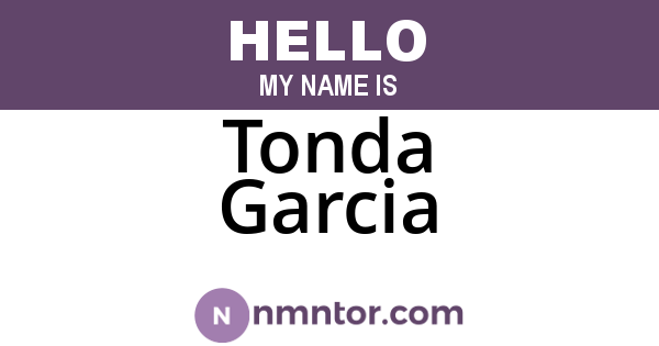 Tonda Garcia