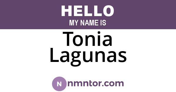 Tonia Lagunas